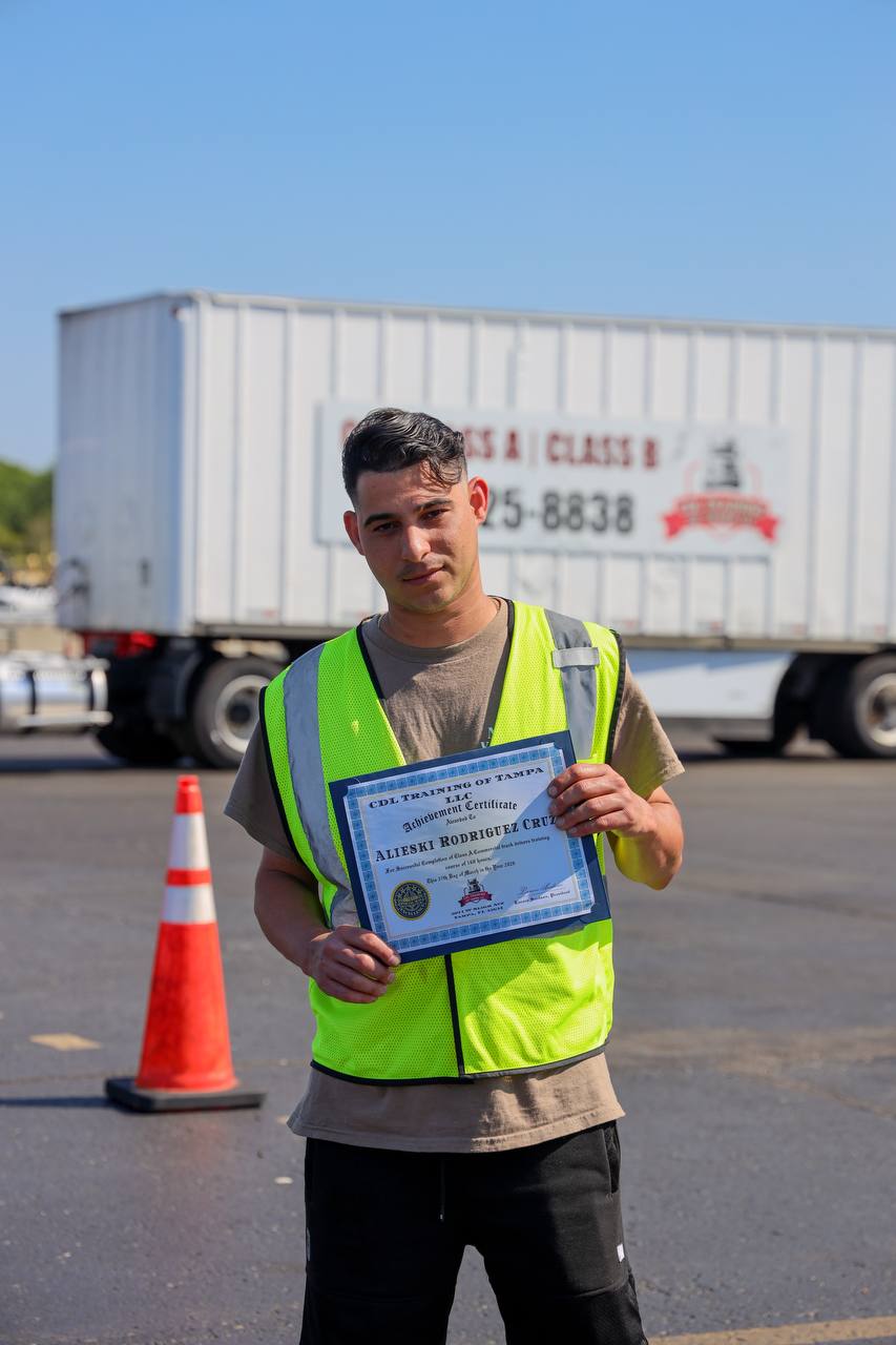 Alieski Rodriguez Cruz - CDL Graduate